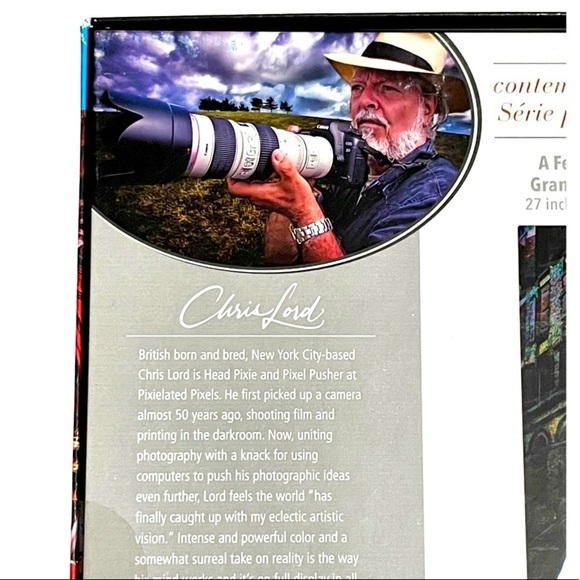 Chris Lord's Ferris Wheel at a Street Fair photographic art 1000 pc puzzle NIB - Picture 7 of 8